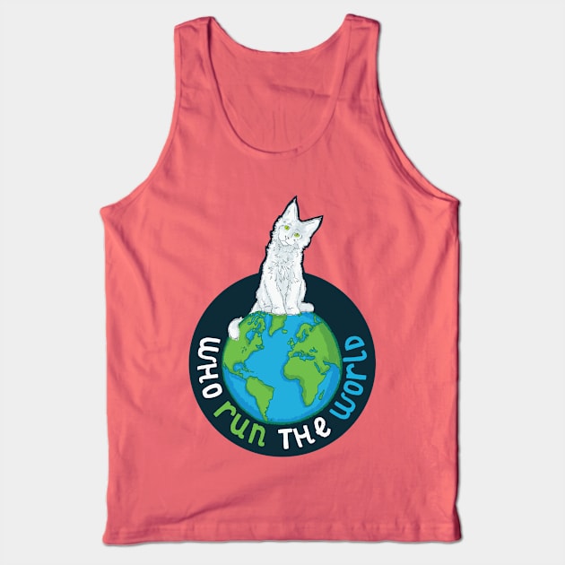 Cats Run the World Tank Top by polliadesign